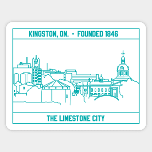 Kingston, Ontario badge. Sticker